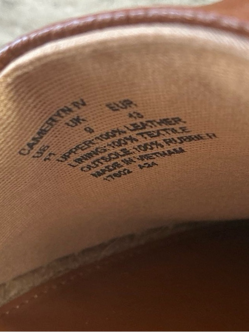 Lauren Ralph Lauren CAMERYN IV TUMBLED LEATHER ESPADRILLE - Picture 8 of 8